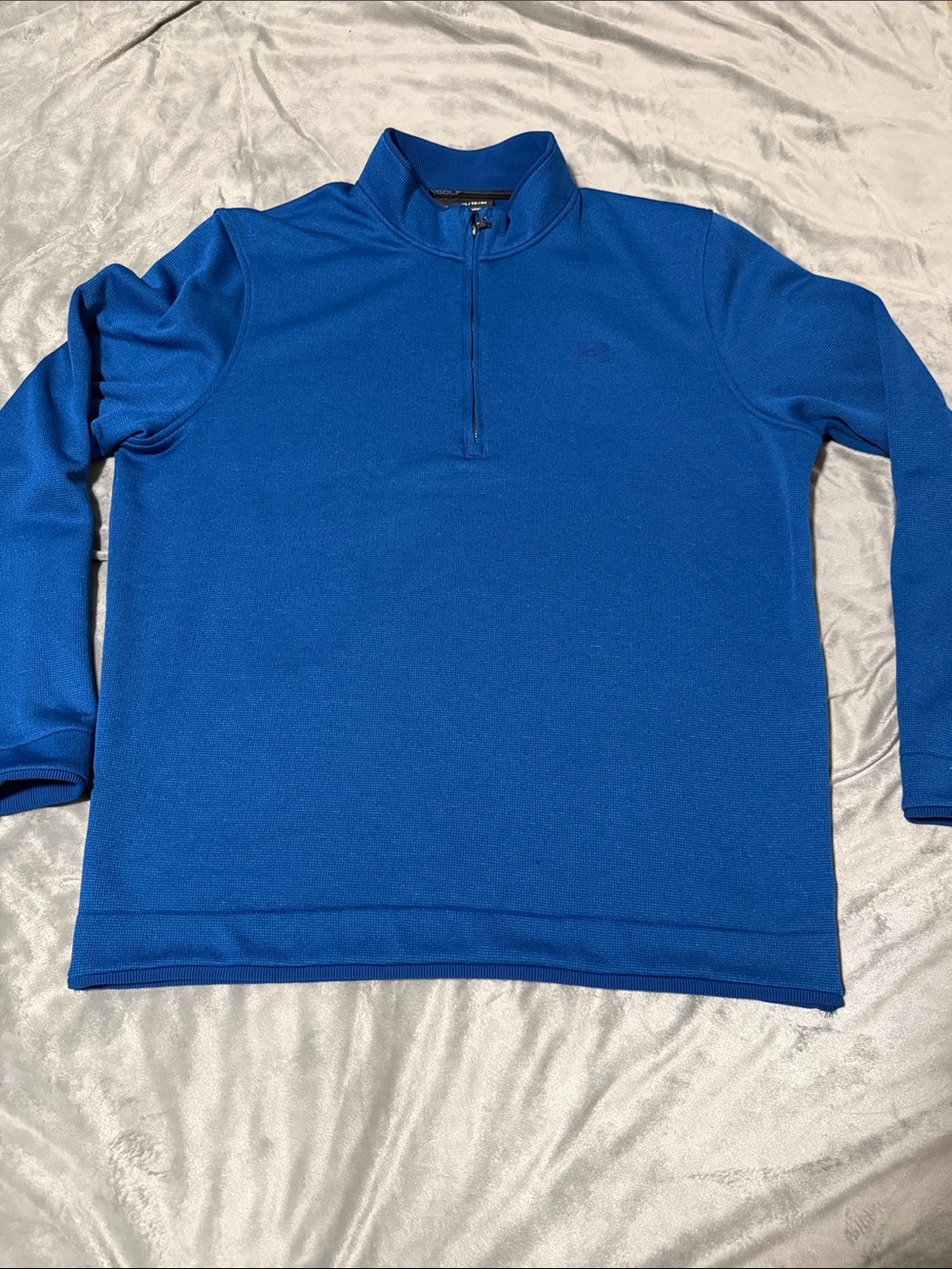 Under Armour Blue Golf Quarter-Zip Pullover